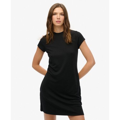 Robe trapèze courte à manches courtes SUPERDRY