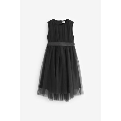 Robe de soirée en mesh à nouer au dos NEXT