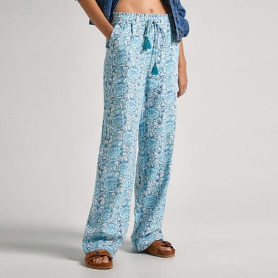 Pantalon Palazzo À Imprimé Floral PEPE JEANS