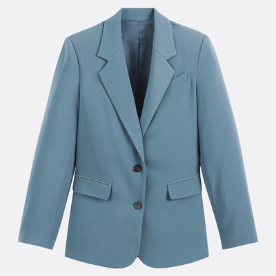 Regular Fit Single-Breasted Blazer LA REDOUTE COLLECTIONS
