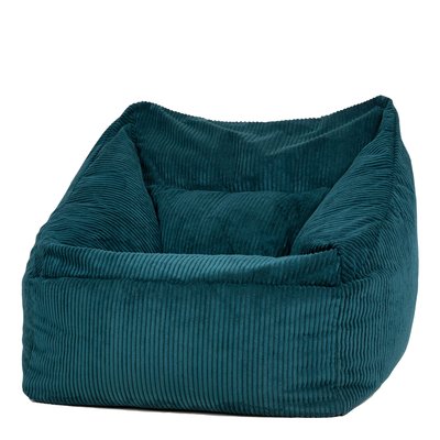 Pouf fauteuil velours côtelé Oeko-Tex® - MORGAN ICON