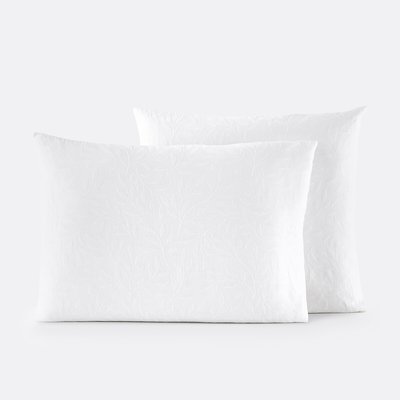 Funda de almohada de algodón, estampado vegetal jacquard, Miren LA REDOUTE INTERIEURS