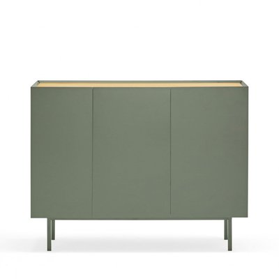 Buffet en bois 3 portes 3 tiroirs L110cm - ARISTA TEULAT