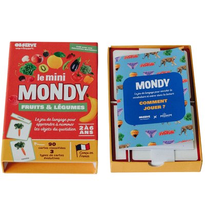 Coffret Mini Mondy de la maison OBSERVE MONTESSORI