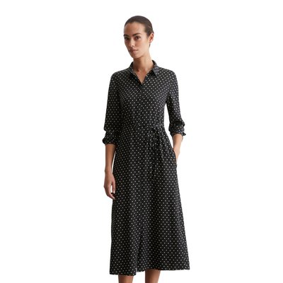 Robe chemisier regular en sergé de viscose MARC O'POLO