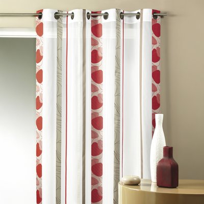 Voilage en jacquard fantaisie HOME MAISON