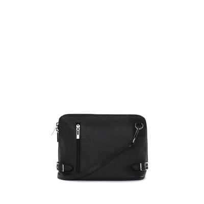 Sac bandoulière en cuir grainé italien MIA OH MY BAG