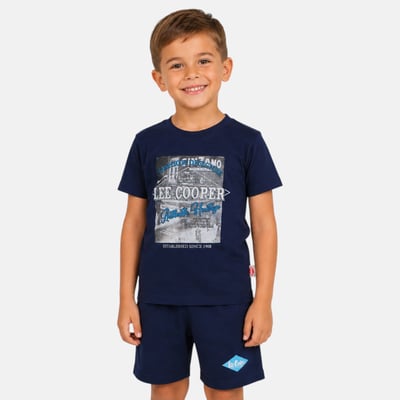 Ensemble t-shirt imprimé et short HOLIDAY LEE COOPER