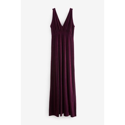 Robe longue à col v NEXT