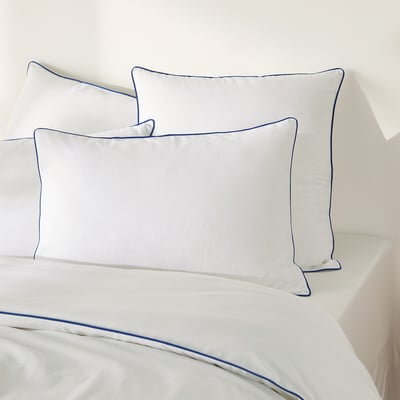 Funda de almohada lisa de algodón, Macha LA REDOUTE INTERIEURS