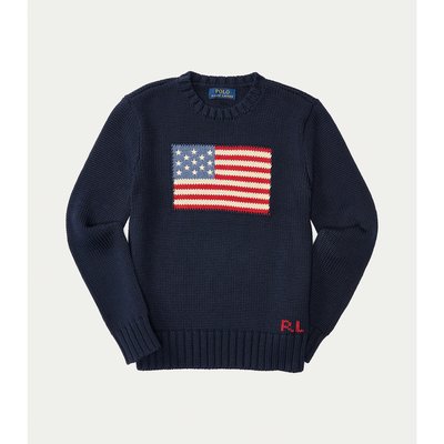 Pull col rond avec drapeau POLO RALPH LAUREN