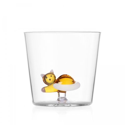 Verre Sleeping Cat Ambre ICHENDORF