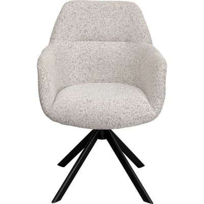 Chaise avec accoudoirs pivotante, OLIVIA KARE DESIGN
