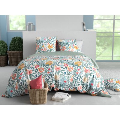 Parure Housse De Couette 3pcs 100% Satin de Coton 120 Fils THELMA C DESIGN HOME TEXTILE