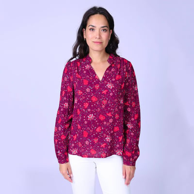 Blouse imprimée MISE AU GREEN