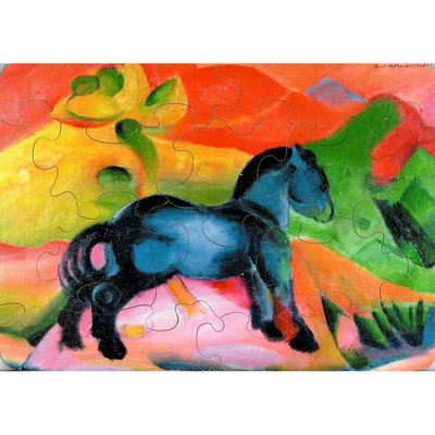 Cheval Bleu de Franz Marc PUZZLE MICHELE WILSON
