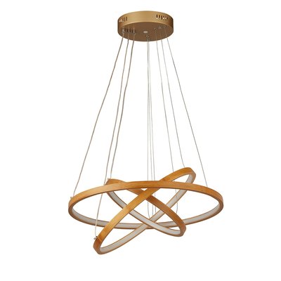 Bamboo 3 Ring LED Pendant Light SO'HOME