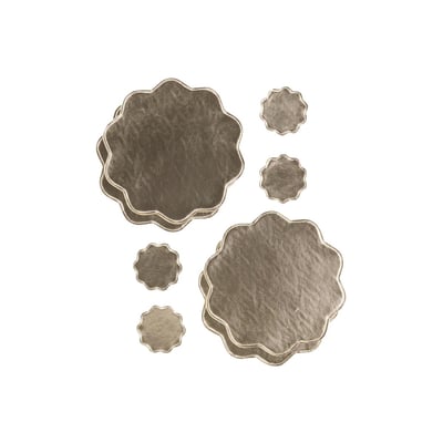 Set de table/sous-verre simili cuir, lot 4 NEXT