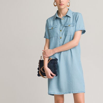 Robe en jean LA REDOUTE COLLECTIONS La Redoute