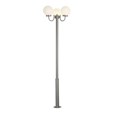 Lampadaire extérieur en inox moderne, Samuel LINDBY