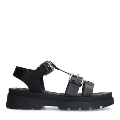 Sandales cuir à plateforme SACHA