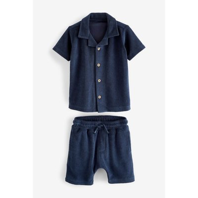 Short et chemise à manches courtes en éponge NEXT