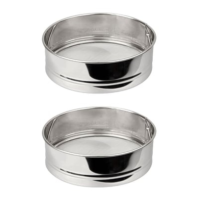 Ensemble de 2 Tamis de cuisine extra fin 18 cm de diamètre BASIC FACKELMANN