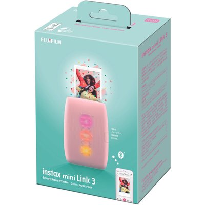 Imprimante photo portable Instax mini Link 3 rose FUJIFILM