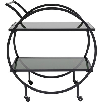 Desserte en verre et acier, LOFT KARE DESIGN