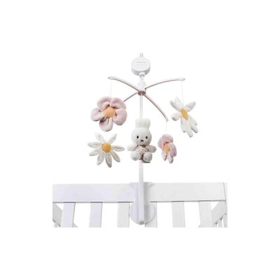 Mobile musical lapin Miffy Vintage Flowers LITTLE DUTCH