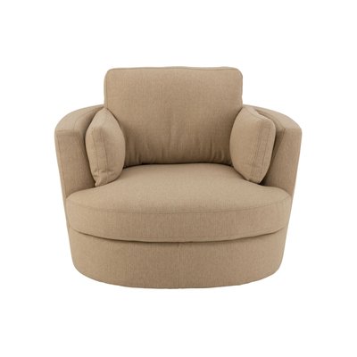 Fauteuil pivotant à 360° en tissu - ANGEL HELLIN, DEPUIS 1862