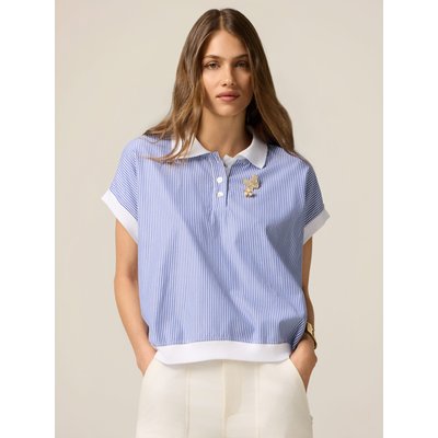 T-shirt à coupe ample avec manches courtes kimono OLTRE