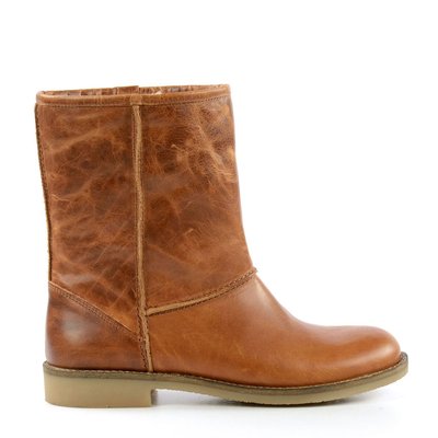 Bottes courtes en cuir SACHA