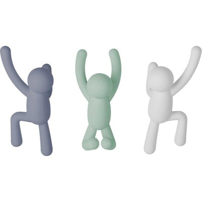 Patère bonhomme Buddy (Lot de 3) UMBRA
