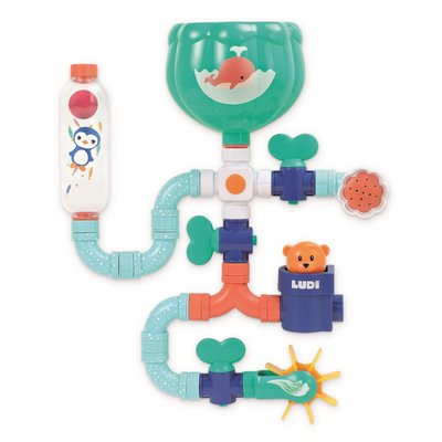 Jouet de bain grand circuit d'eau LUDIMOUSSE