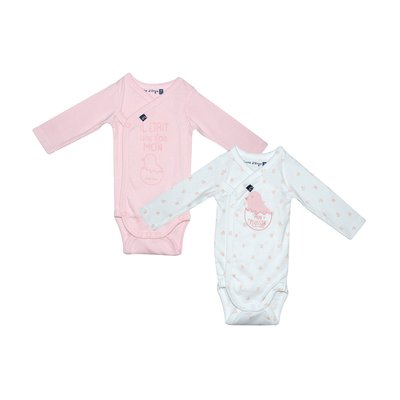 Lot de 2 bodies pauliana ouverture devant SUCRE D'ORGE