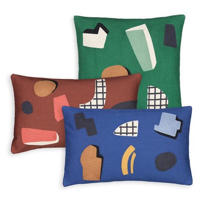 Housse de coussin rectangulaire en coton, Walter LA REDOUTE INTERIEURS