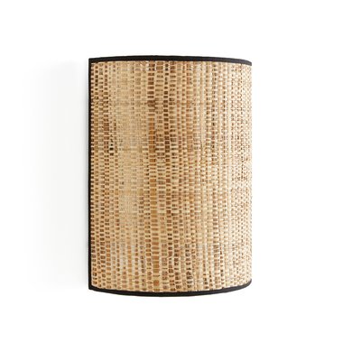Wandlamp in raffia, Lisoa LA REDOUTE INTERIEURS