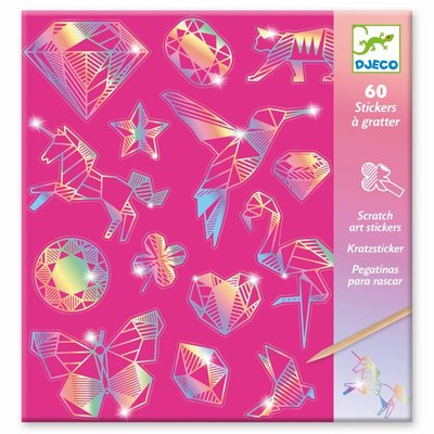 Stickers a gratter Diamond DJECO