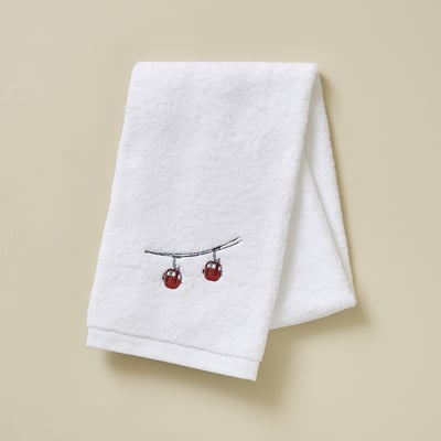 Drap de douche RDV AU SOMMET SYLVIE THIRIEZ