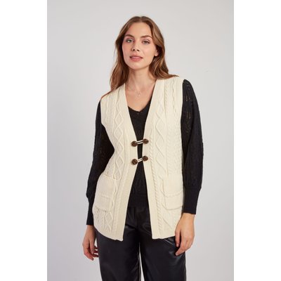 Gilet en maille sans manches col V DARCY DERHY