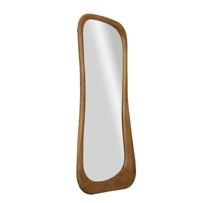 Grand miroir organique en bois de manguier  MARLEY MADE IN MEUBLES 