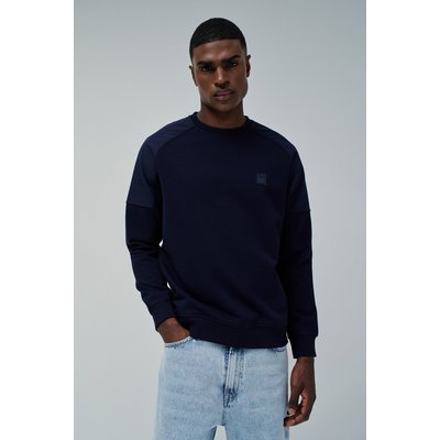 SWEAT AVEC UN MÉLANGE DE MATÉRIAUX SALSA JEANS