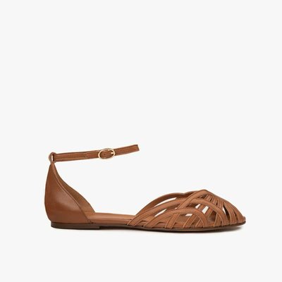 Sandale Cuir lisse OLYMPE MAISON TOUFET