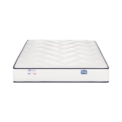 Matelas L'EVIDENT 90x200, ressorts ensachés, ferme, H23 SIMMONS