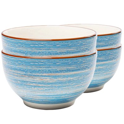 Lot de 4 bols 14cm, SWIRL KARE DESIGN