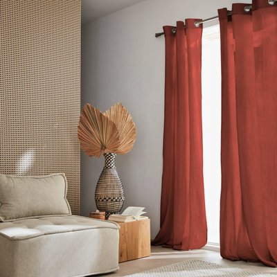Set de 2 rideaux gaze de coton ALIX SWEEEK