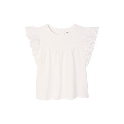 T-shirt manches en broderie anglaise VERTBAUDET
