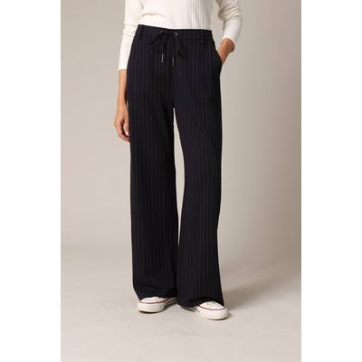Pantalon large à pinces et rayures verticales
 TAYSEN DEELUXE