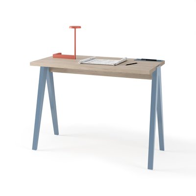 Bureau en mélamine et hêtre cérusée, Colmar HERDASA